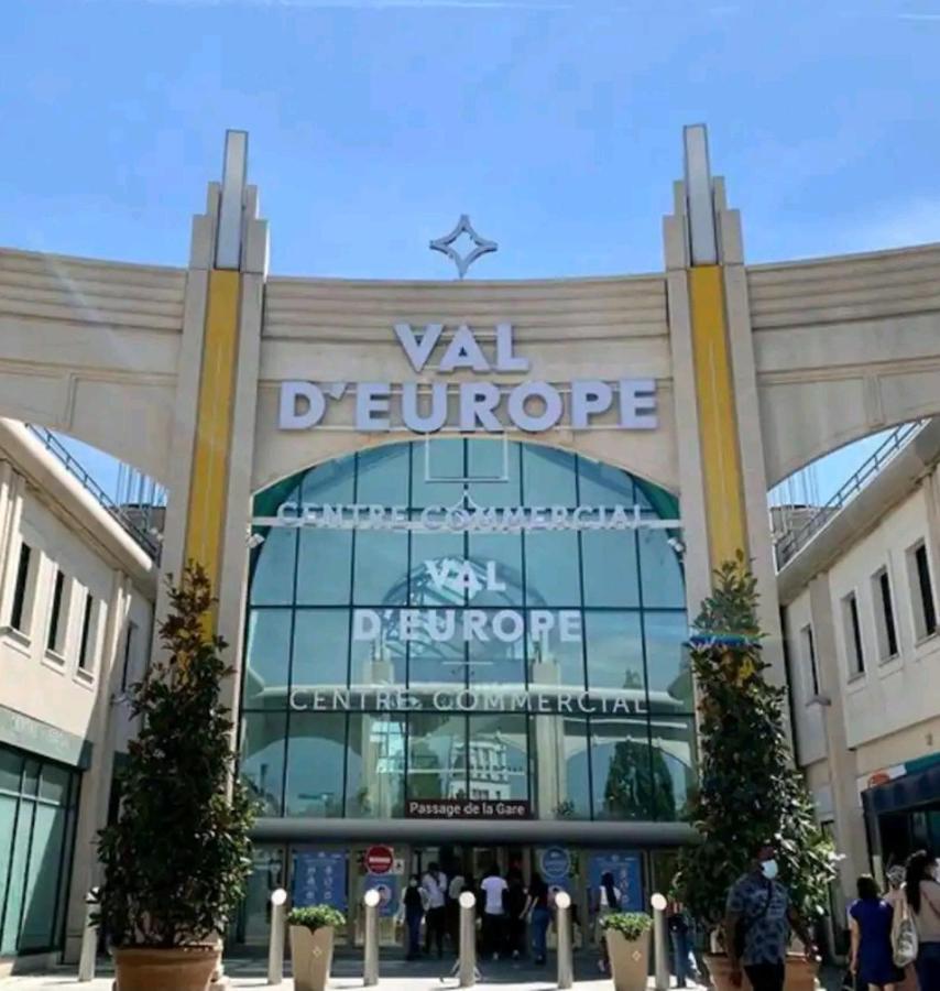 2 Chambres Privees - 6 Personnes A 8 Minutes De Disneyland Montévrain Exterior foto